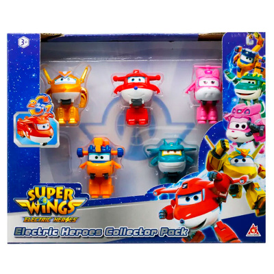 Игровой набор Супер Крылья из 5 мини-трансформеров Super Wings EU780040-A 1